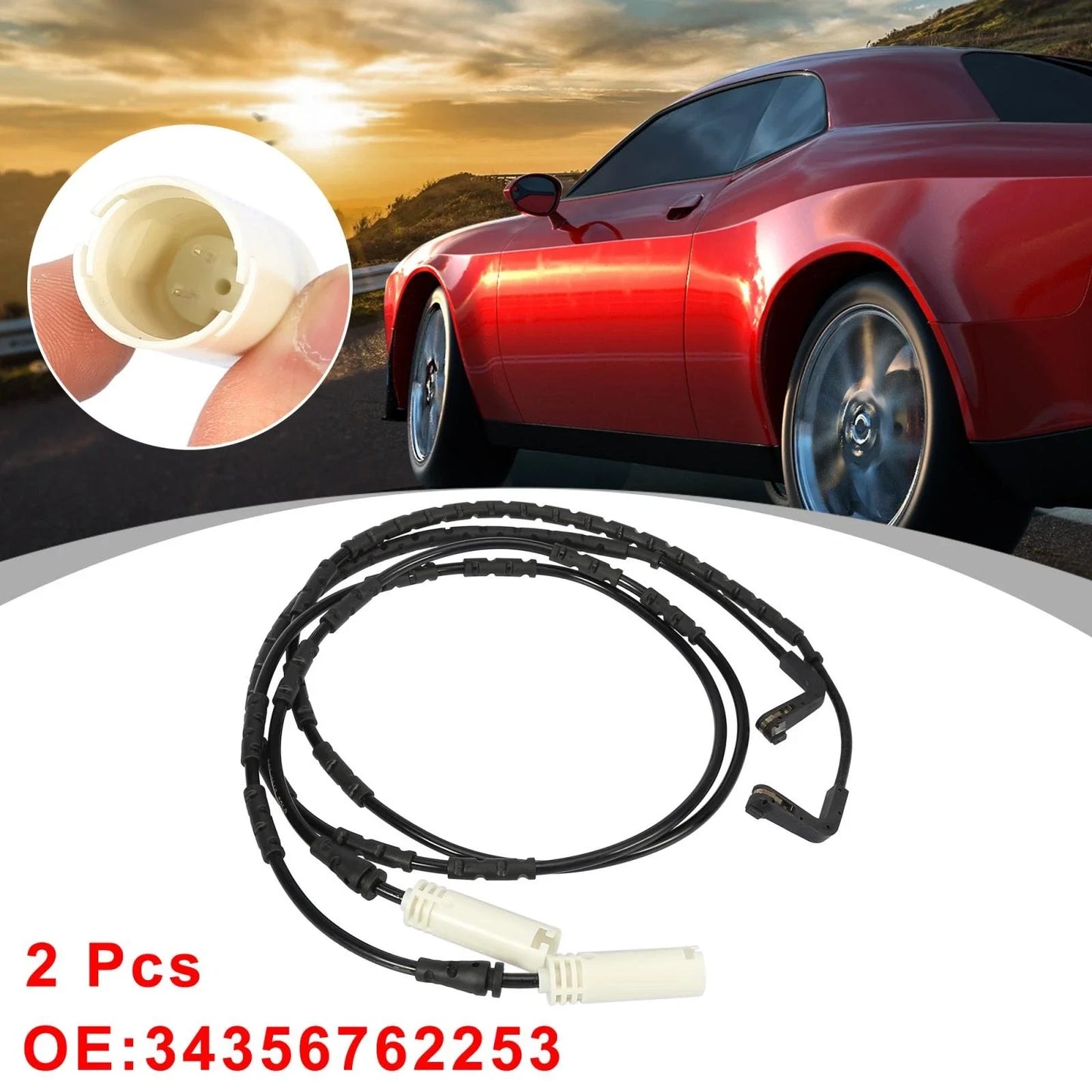 Rear Brake Pad Wear Sensor for BMW 335i (2007-2009)