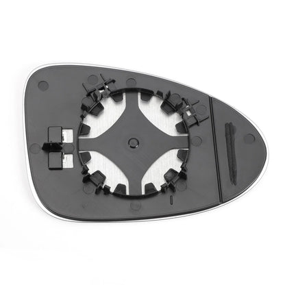 Left Side White Heated Mirror Glass for Porsche Macan (2014-2018)