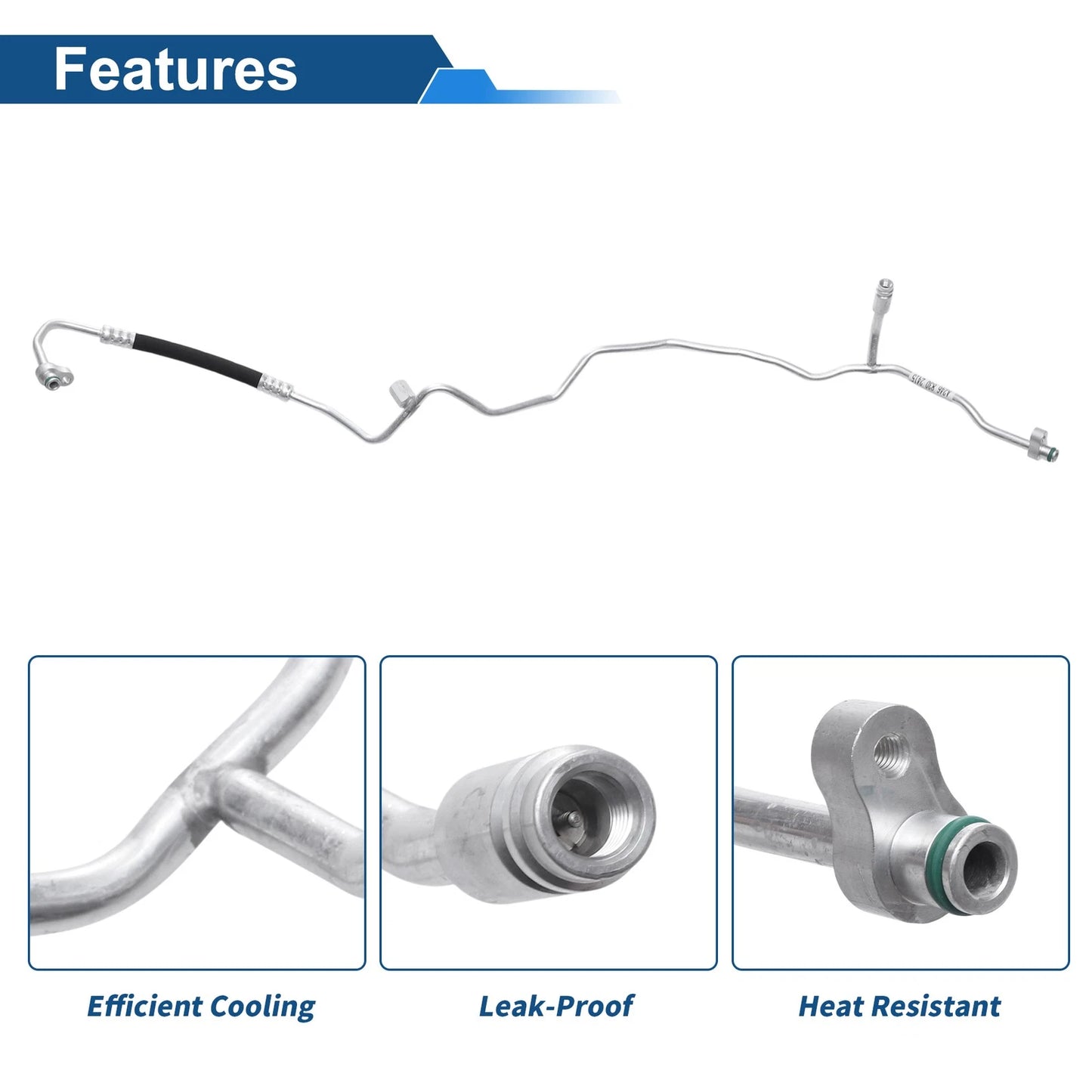 A/C Refrigerant Liquid Hose for Mercedes-Benz A-Class (2013–2018) No.2468302415