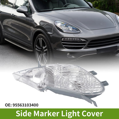 1 Pc Right Side Marker Light Cover for Porsche Cayenne 955 (2003–2010) No. 95563103400