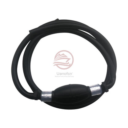 3/8" Marine Outboard Fuel Hose Line Assembly with Primer Bulb