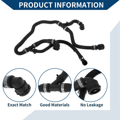 Radiator Hose for BMW 5 Series F10 523i 528i 530i (2009–2013) No. 17127578403