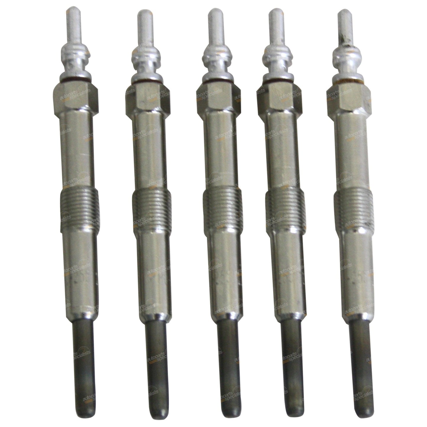Set of 5 Diesel Glow Plugs for Land Rover Defender 2.5 TDI (1990–2006)