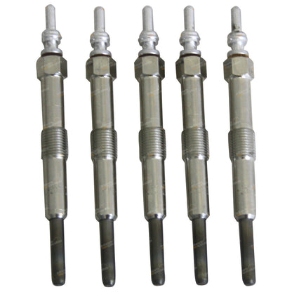 Set of 5 Diesel Glow Plugs for Land Rover Defender 2.5 TDI (1990–2006)
