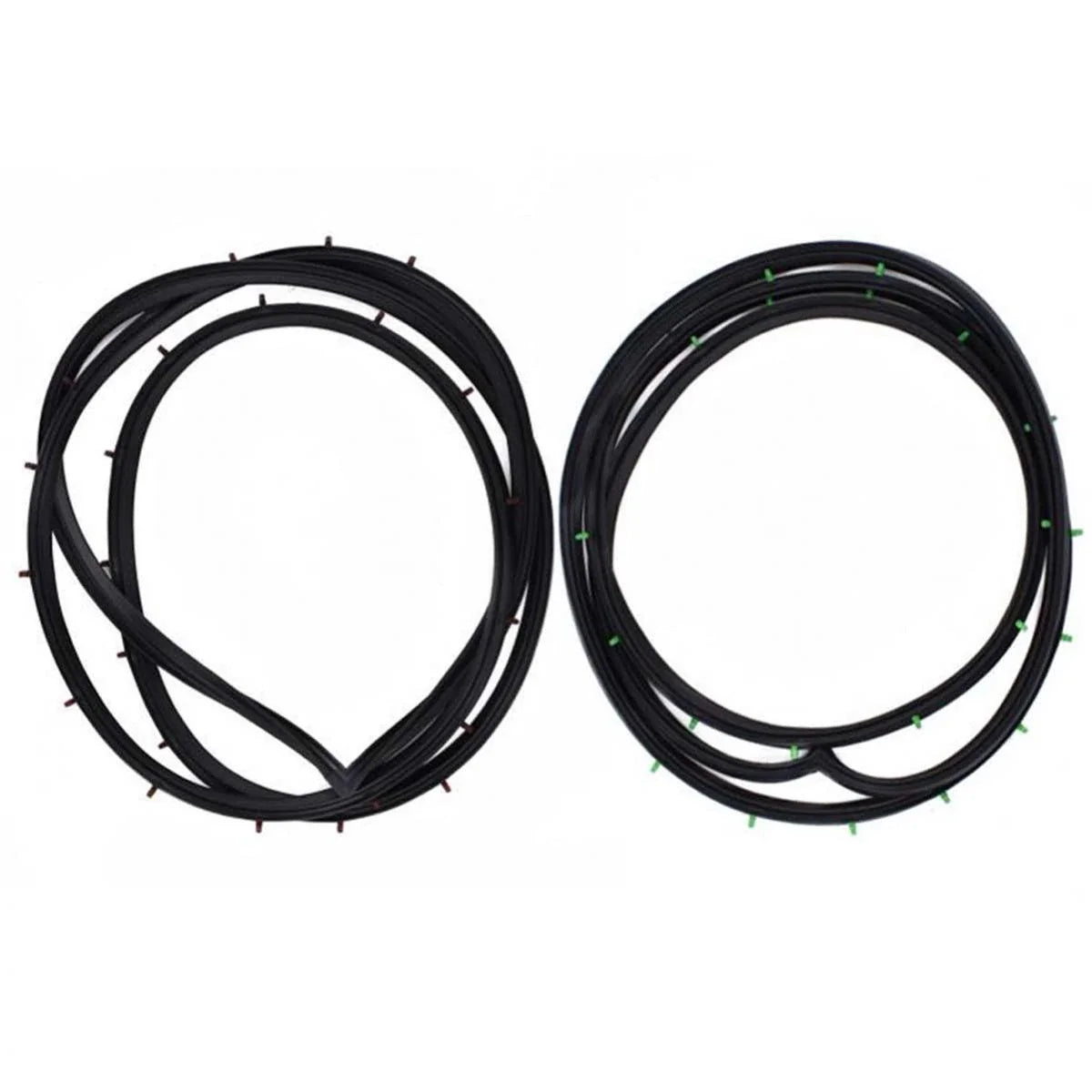 Door Rubber Seal Weatherstrip LH+RH Fits Toyota Corolla KE20 KE26 2D SED 70-74