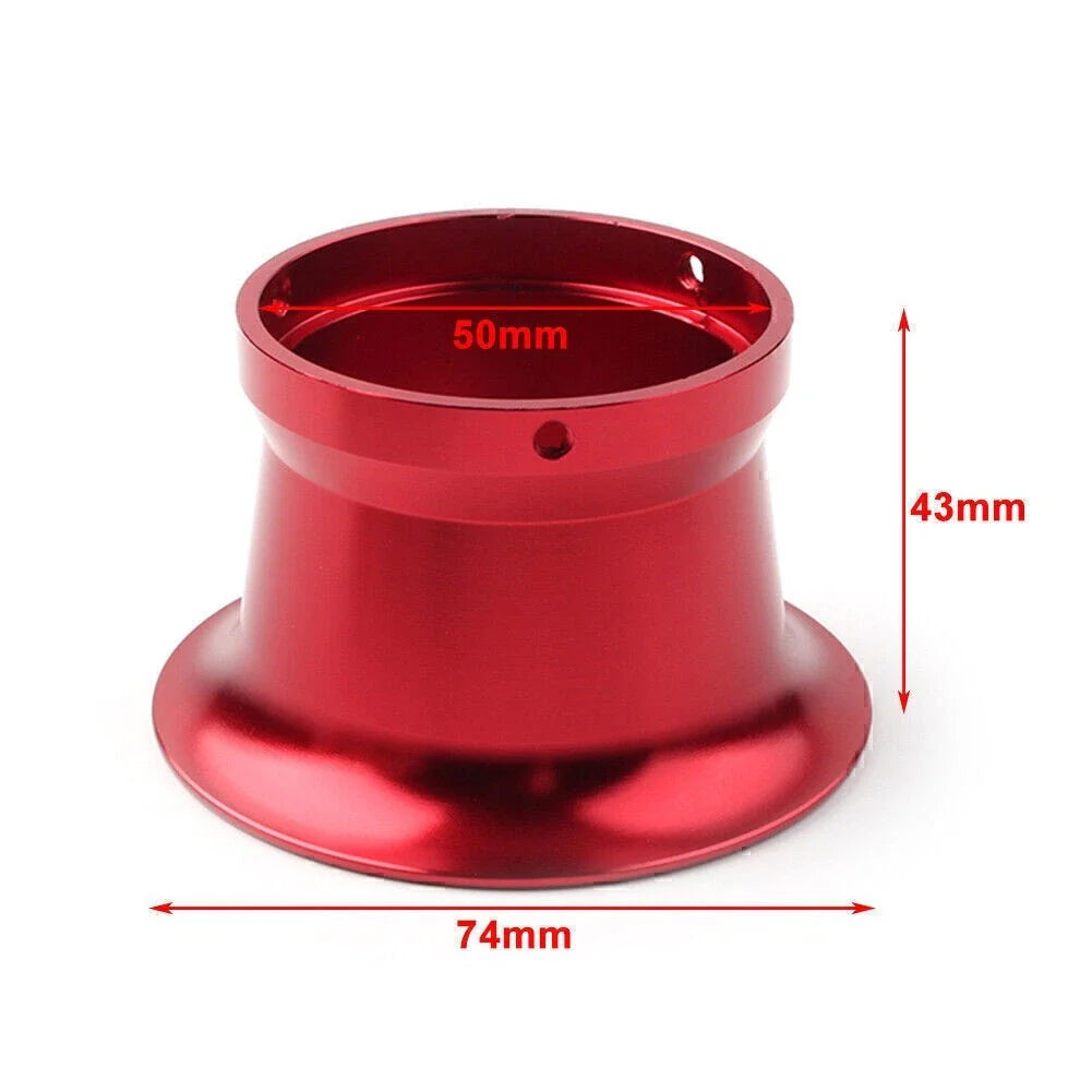 50mm Carburetor Air Inlet Tip Vent Collar Horn Protector for Universal CNC Gold