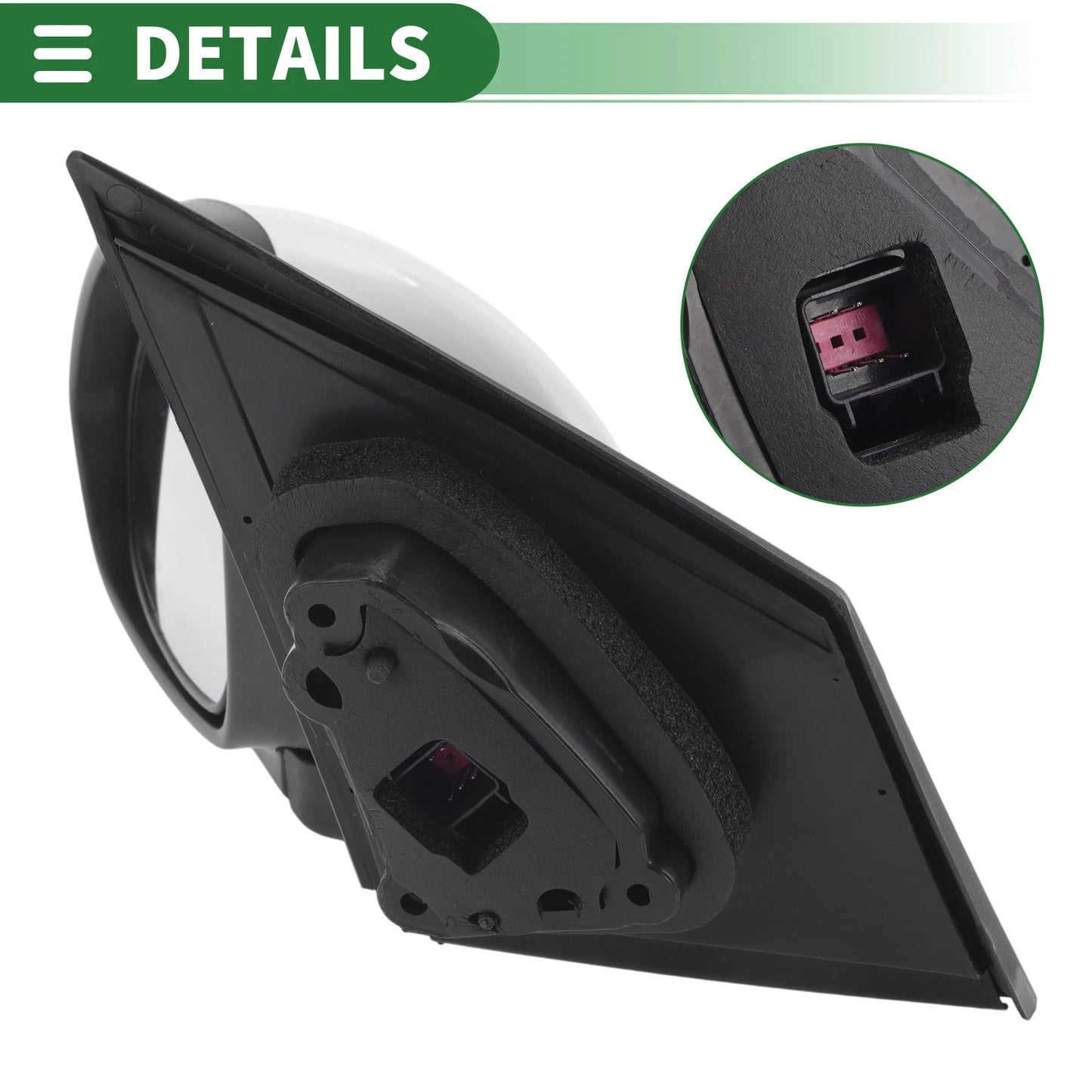 5 Pins Left Drive Side Door Mirror for Chevrolet Cruze (2011–2015)