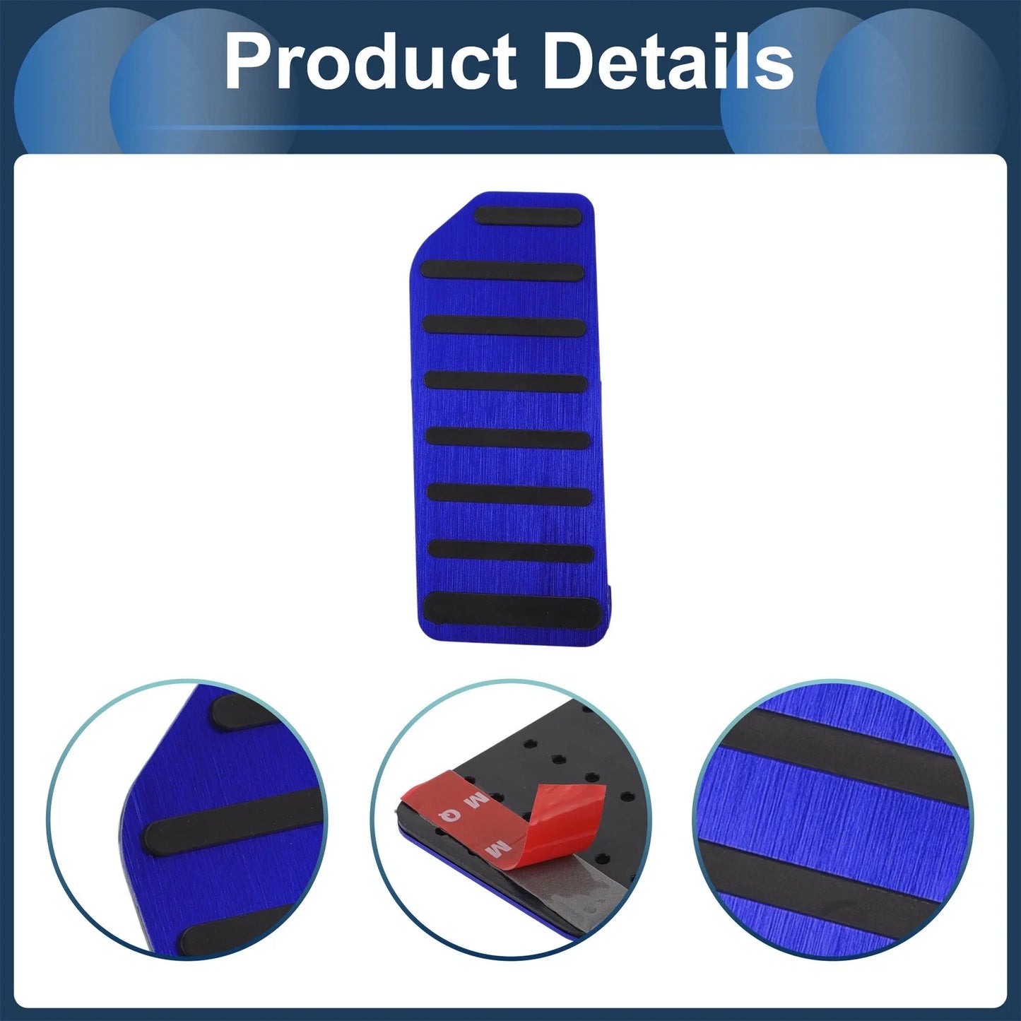 Footrest Pedal Pad Cover for Honda Accord (2018-2023) - Blue 1 x Piece
