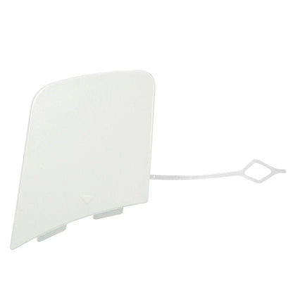 Front Bumper Tow Hook Cover for BMW (2012-2019) - White ABS Plastic