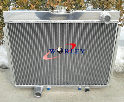 Aluminum Radiator for Ford Mustang, Mercury Cougar, XR7, Torino (67-70)