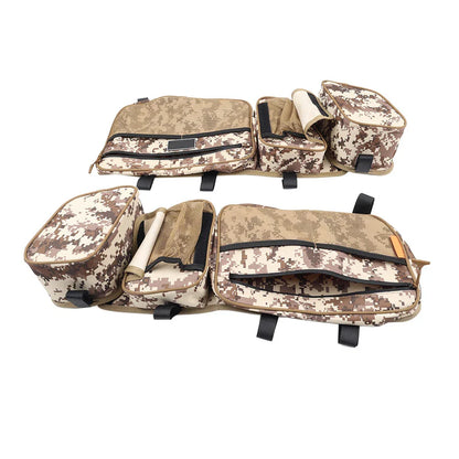 Front Side Door Storage Bags with Knee Pad for Can-Am Maverick X3 (2017-24)