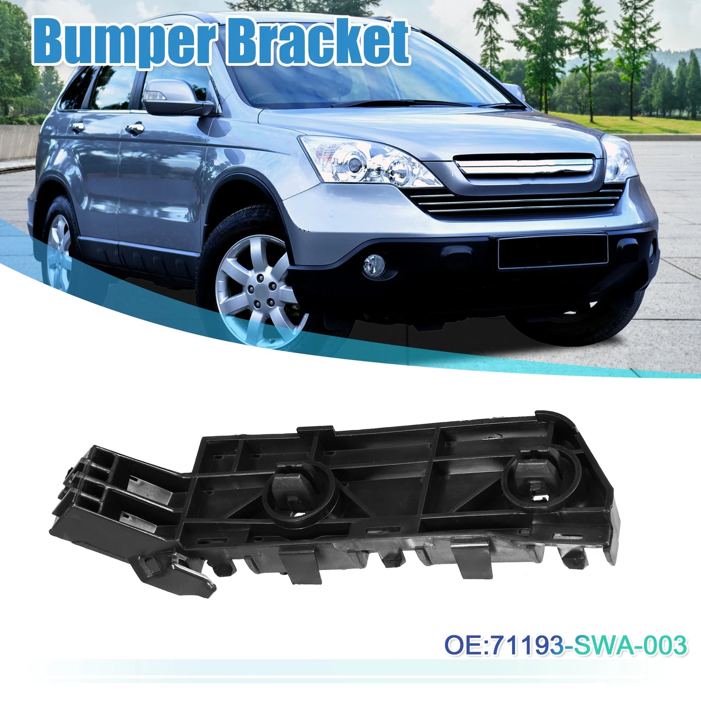 Right Side Front Bumper Bracket NO.71193-SWA-003 for Honda CR-V (2007–2011)