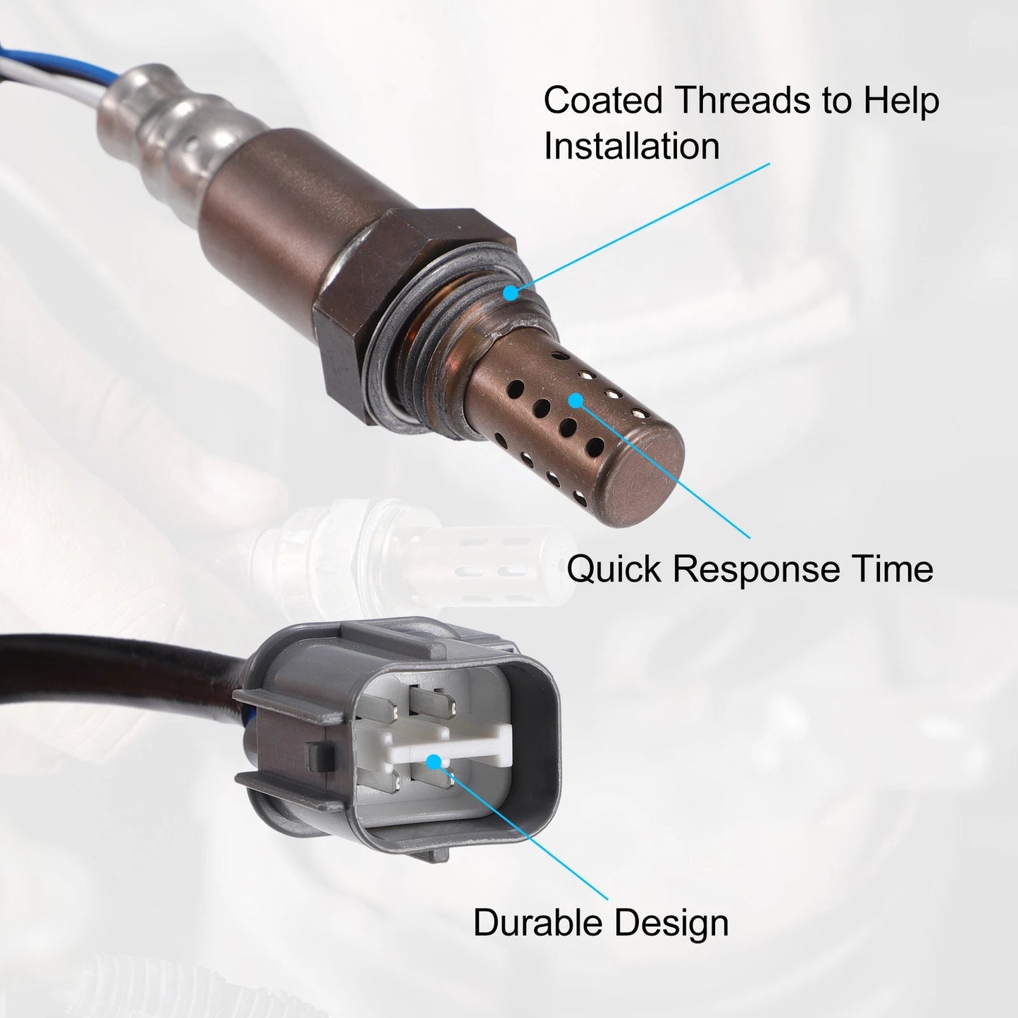 Downstream Oxygen Sensor O2 Sensor for Honda Accord (2003–2007) No. 36532RCAA01