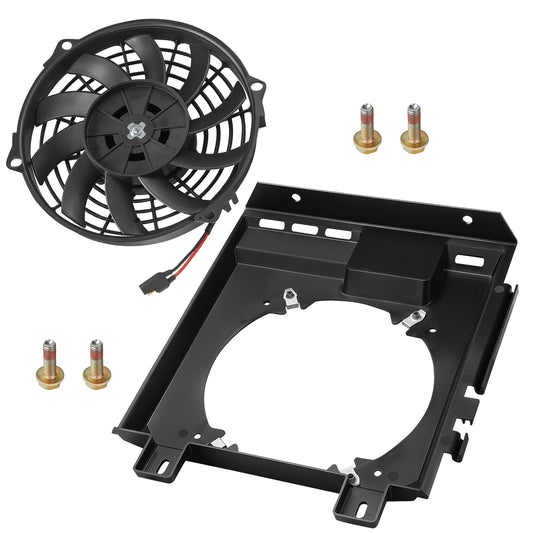 Radiator Cooling Fan Assembly for Polaris Sportsman 400 4X4 (2001–2003)
