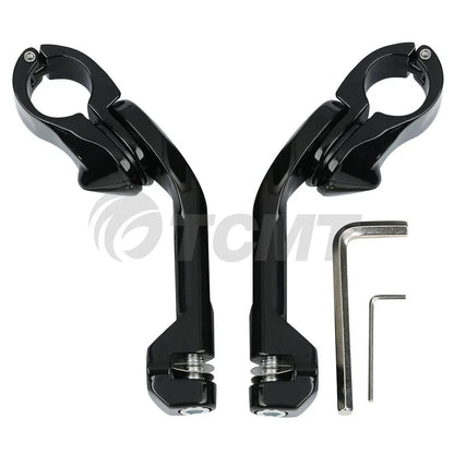 1.25" Engine Guard Foot Peg Mount for Harley/Honda/Kawasaki