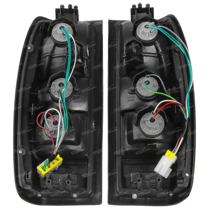 Tail Lights Pair Set LH+RH for Nissan Navara D22 Ute DX ST ST-R (1997-2015)
