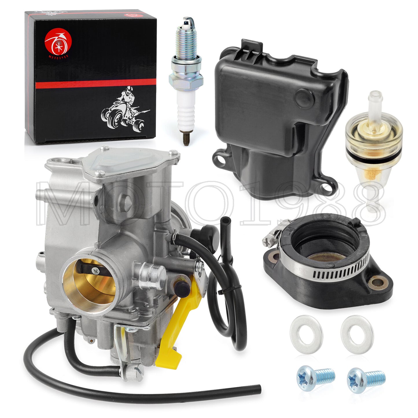Carburetor & Intake Manifold Boot for Honda Sportrax 300 TRX300EX (1993–2008)