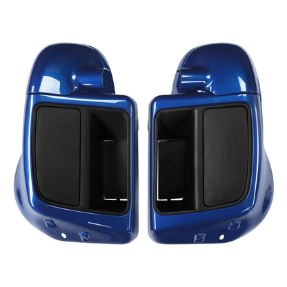 Vented Fairings Speaker Pods for Harley Touring (2014-2023) - Superior Blue