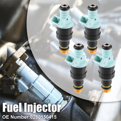 Set of 4 Fuel Injectors 0280150415 13641730060 for BMW 323i 323is (1998–1999)
