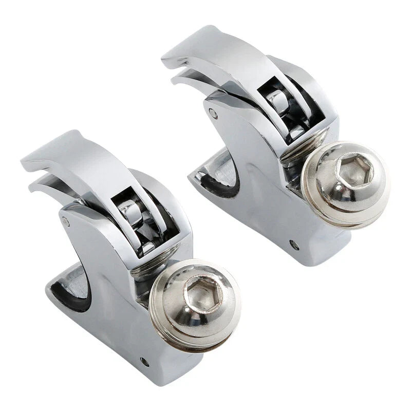 39mm 4 x Front Fork Windshield Clamps for Harley Sportster 883 1200 (2004-2023)