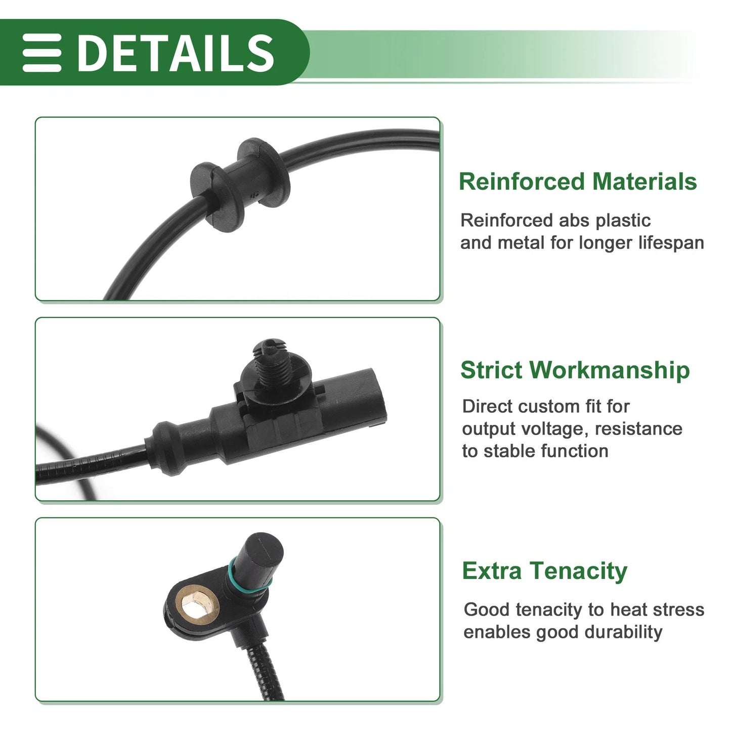 ABS Wheel Speed Sensor No. 0265007601 for Dodge Durango (2004–2005)