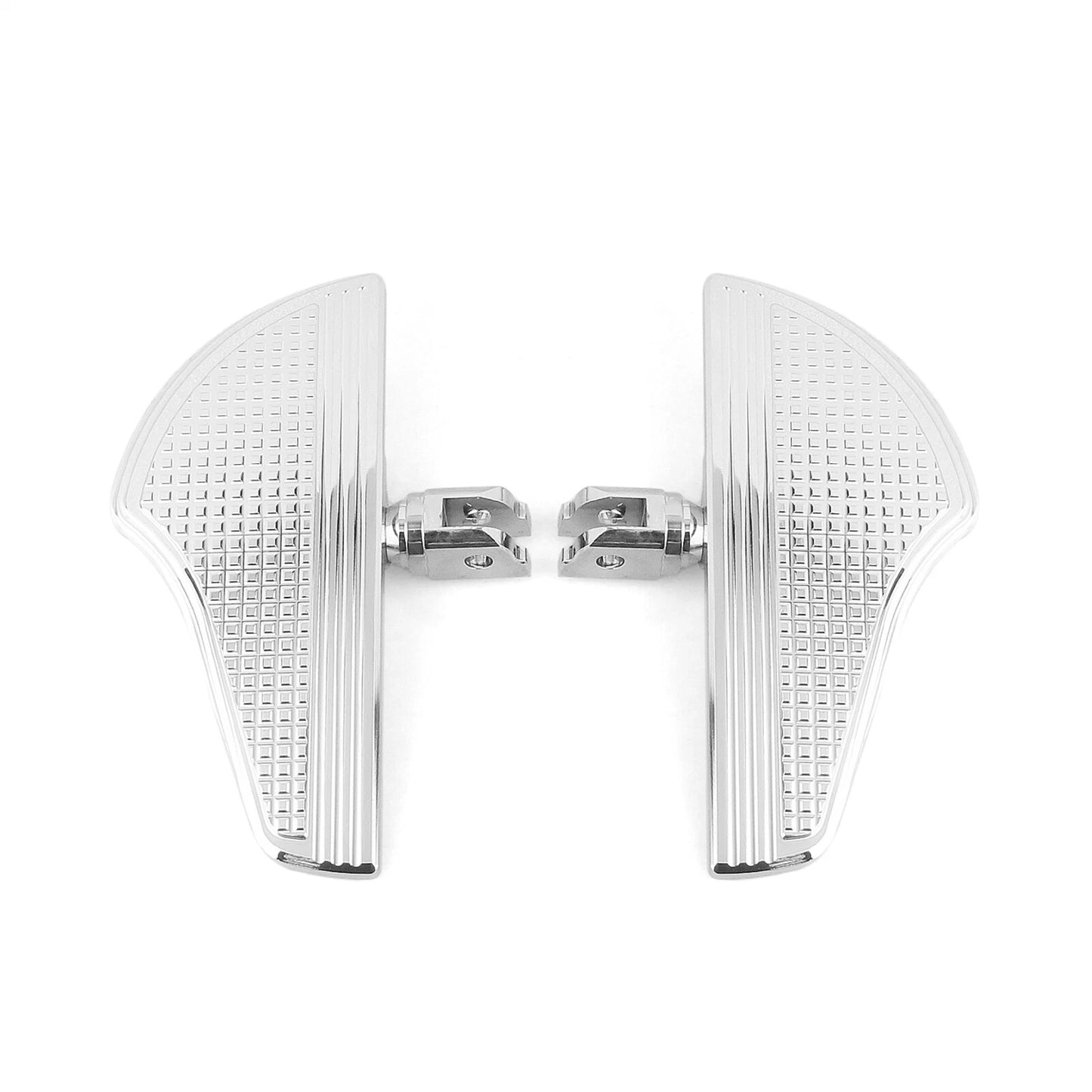 1 Pair Chrome Front Foot Pegs for Harley Davidson Softail (2018-2025)