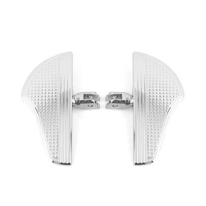 1 Pair Chrome Front Foot Pegs for Harley Davidson Softail (2018-2025)