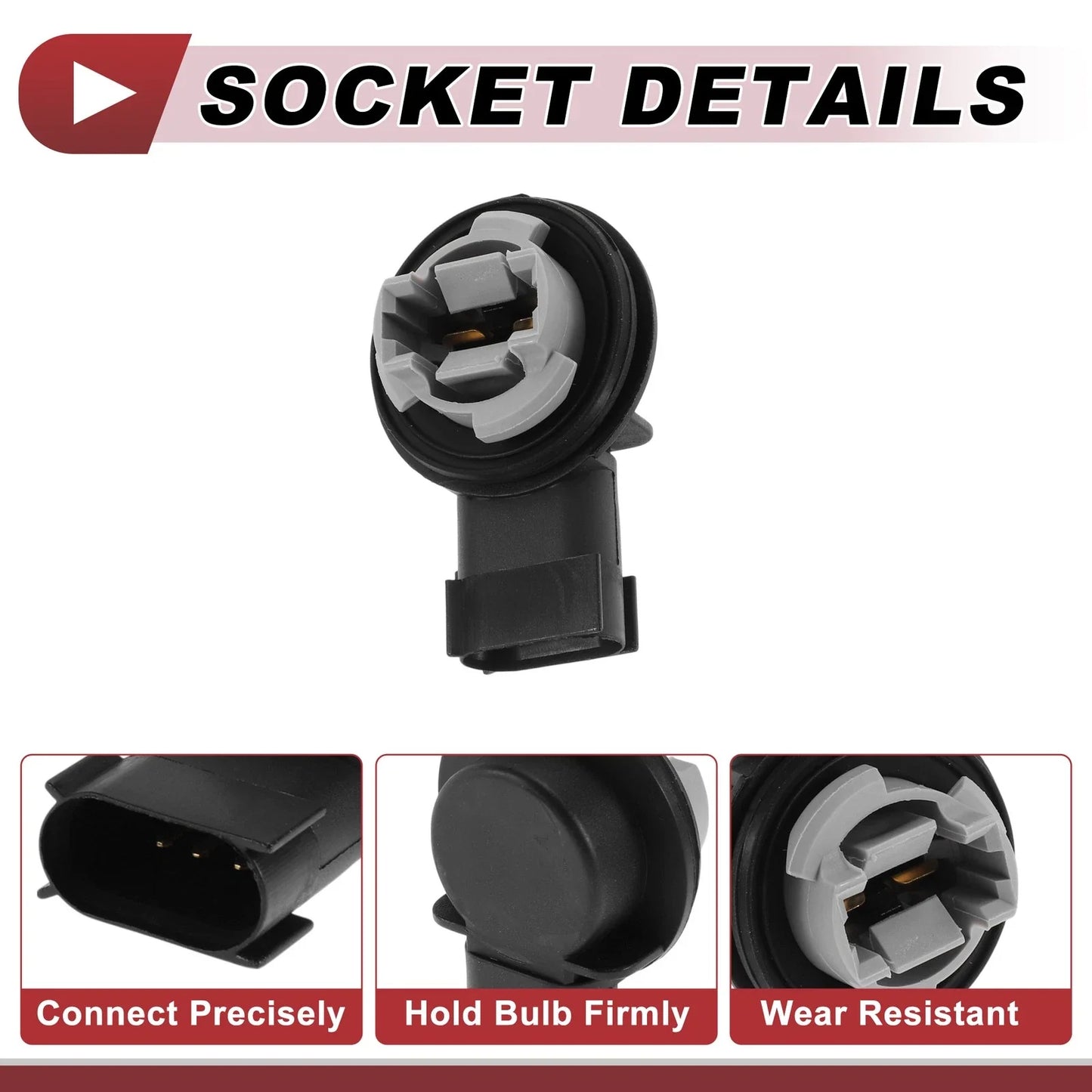 Turn Signal Light Socket Wiring for Dodge Ram 1500 2500 3500 (2010-2018)