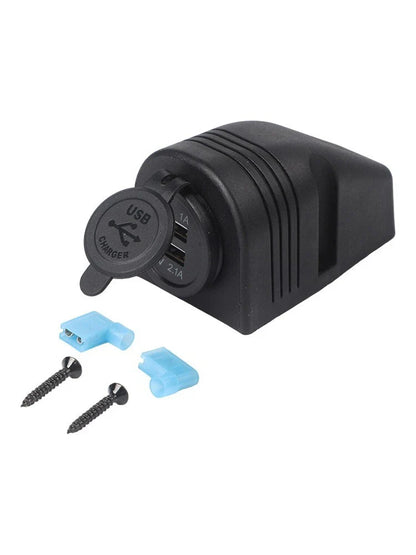 Dual USB Socket / 3 1A Output / Waterproof for Caravan Camper Van