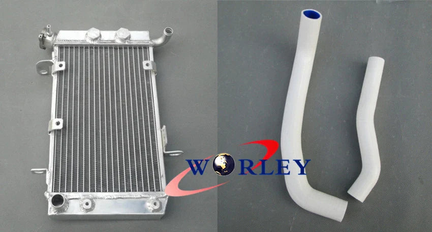 Aluminum Radiator + Hose for SUZUKI LTZ400 KFX400 DVX400 (2003-2008)