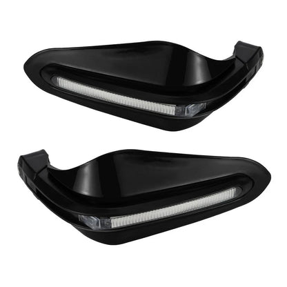 With LED Light ABS Handguard 15-22mm Handlebar Protector