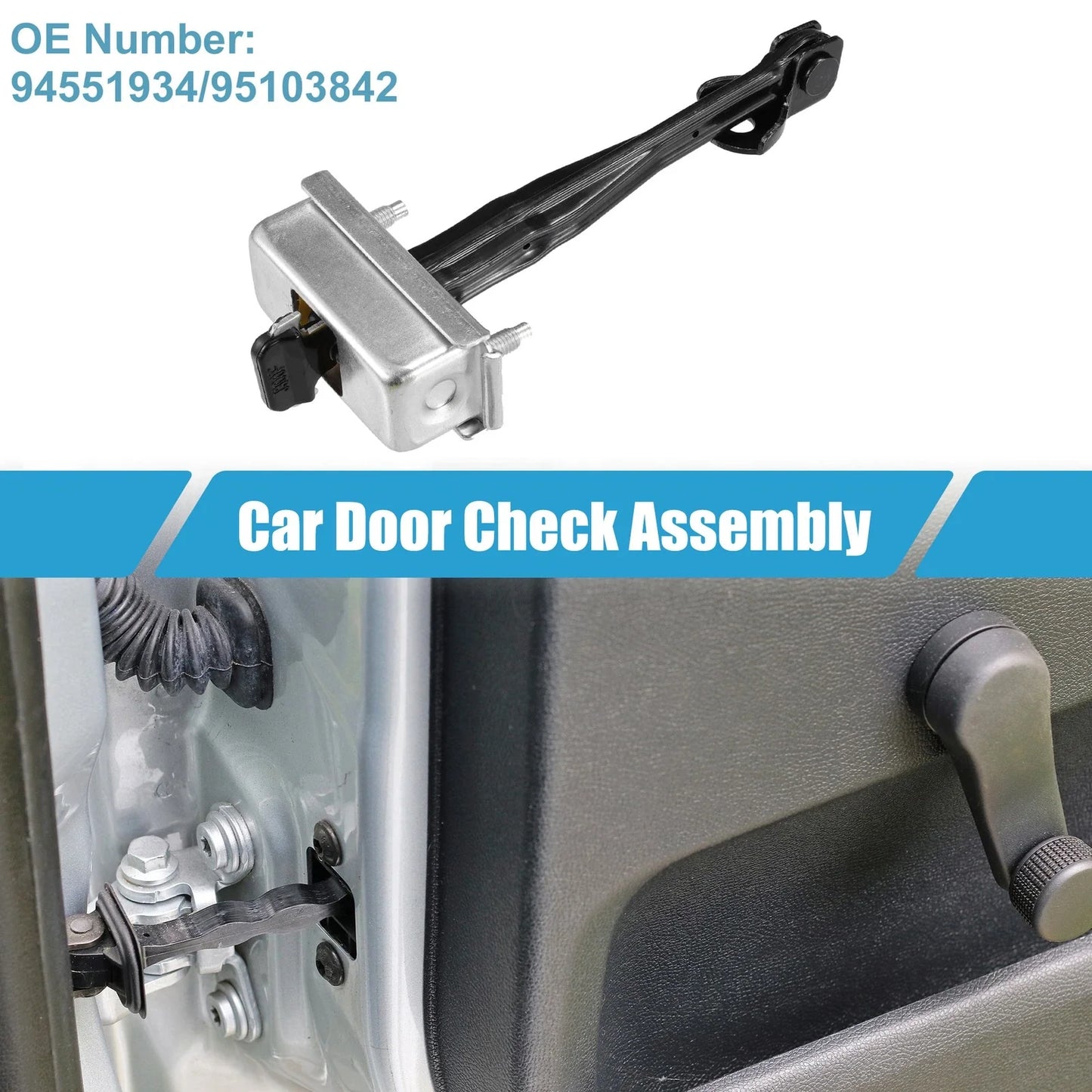 Car Door Check for Chevrolet Cruze Eco (2011-2016) - Front Left/Right, 2 x No.94551934/95103842