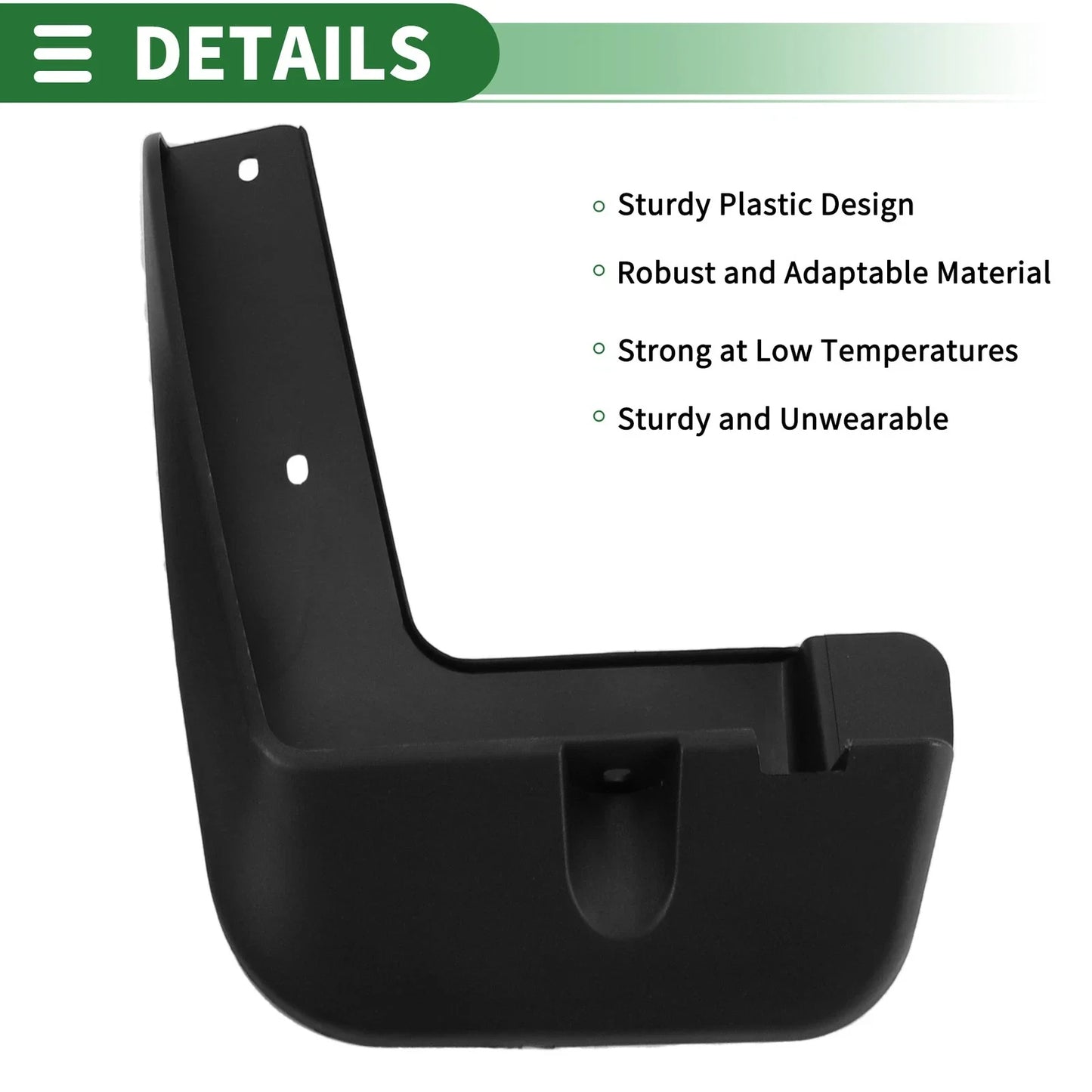 Mud Flaps Splash Guards for Hyundai IX45 (2011-2018) with Mount Accessories