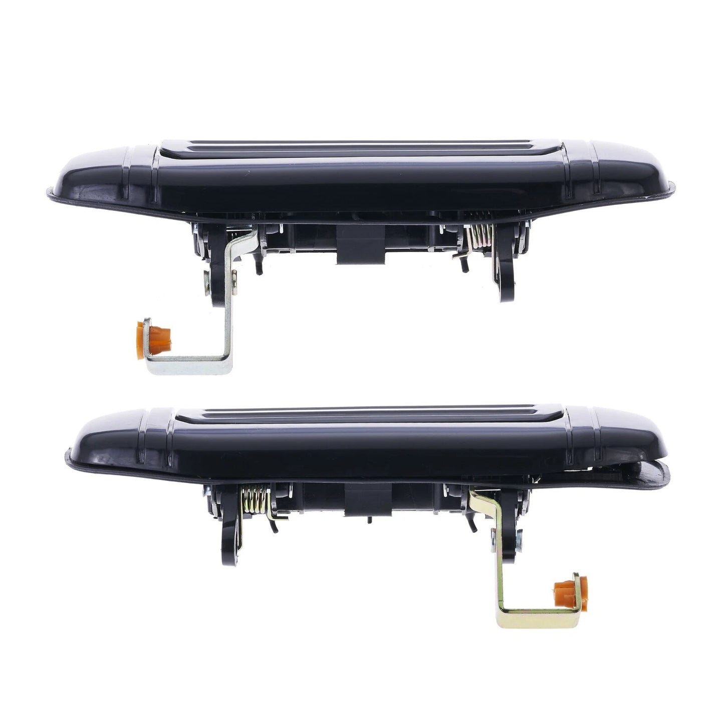 Set of 2 Outer Door Handles for Mitsubishi Pajero (1991–2000) Black