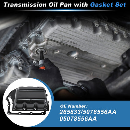 Set of 2 Transmission Oil Pan Gaskets for Dodge Grand Caravan (2011–2020)