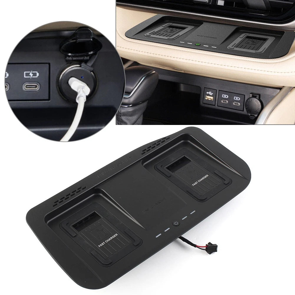 Carbon Fiber Handbrake Cover for Toyota Land Cruiser Prado (2014–2019)