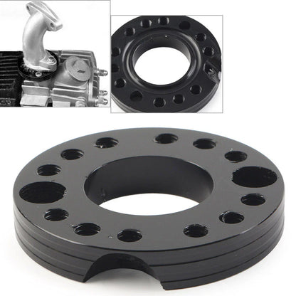 CNC Adjuster Carburetor Inlet Manifold Spinner Plate 28MM for Pit Dirt Bike Quad