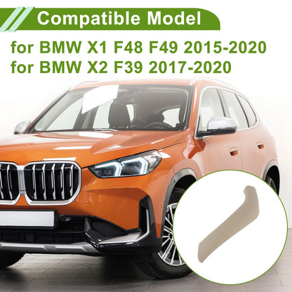 Door Panel Handle Pull Trim Cover for BMW X1 F48 F49 (2015–2020) No. 51417417512 Beige