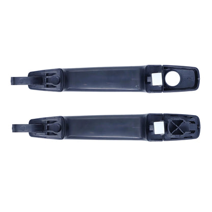 Set of 2 Black Outer Door Handles for Holden Barina (2011–2018)