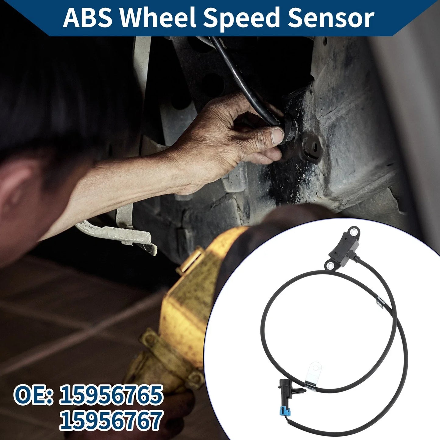 ABS Wheel Speed Sensor for Chevrolet C3500 (1999-2000)