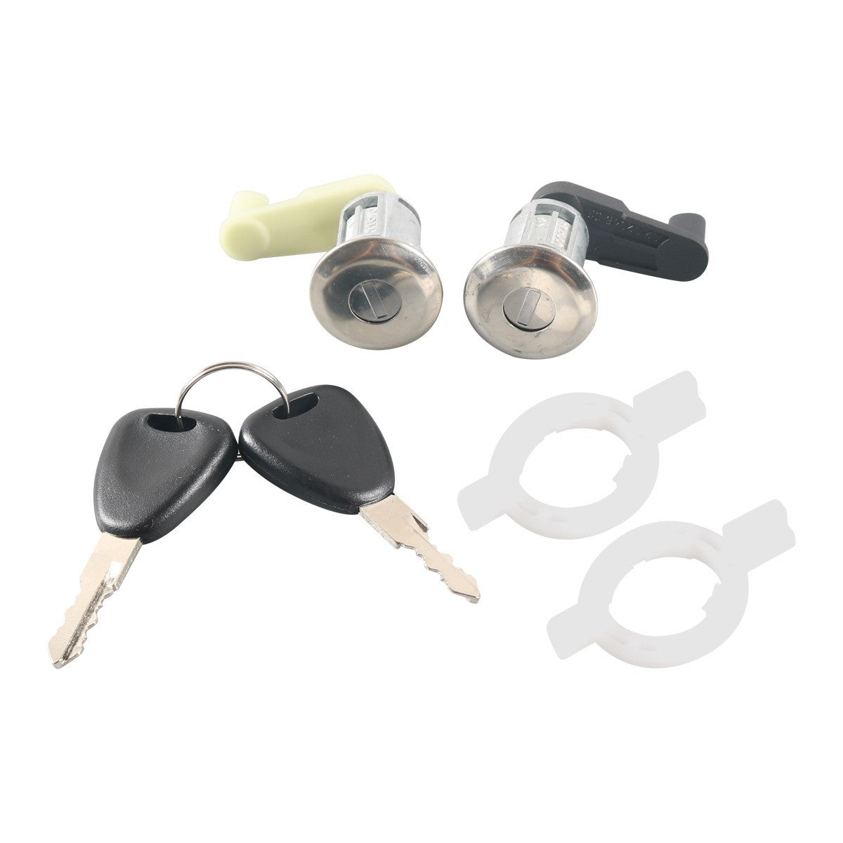 Set of 3 Door Lock Cylinders for Citroën