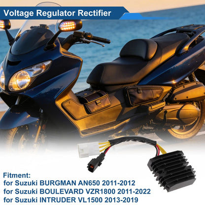 Voltage Regulator Rectifier 3280010G30 for Suzuki Burgman AN650 (2011–2012)