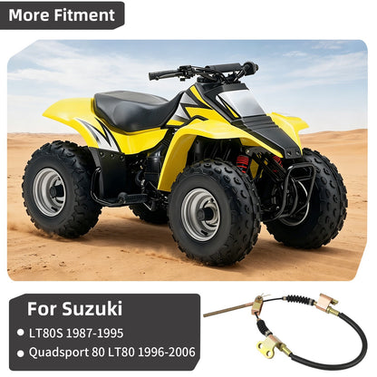 Rear Brake Cable for Suzuki Quadsport 80 LT80 (1987–2006)
