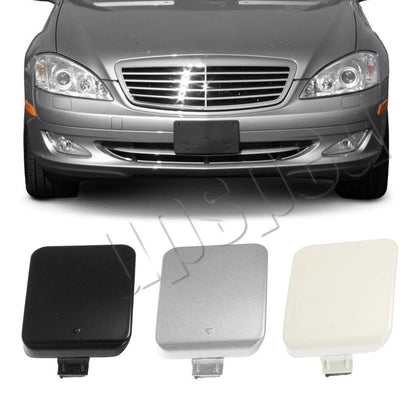 Front Bumper Tow Hook Hole Eye Cover Cap for Mercedes-Benz S-Class (2007–2009)