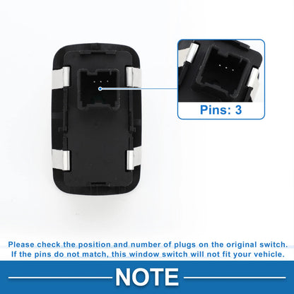 Rear Power Window Switch for Dodge Grand Caravan, Chrysler No. 68110869AA