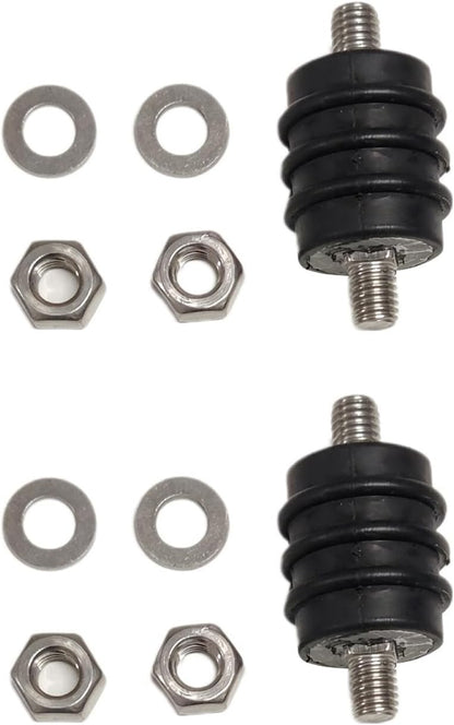 Set of 2 Upper Front Motor Mounts for Johnson Evinrude Outboards (20-35)