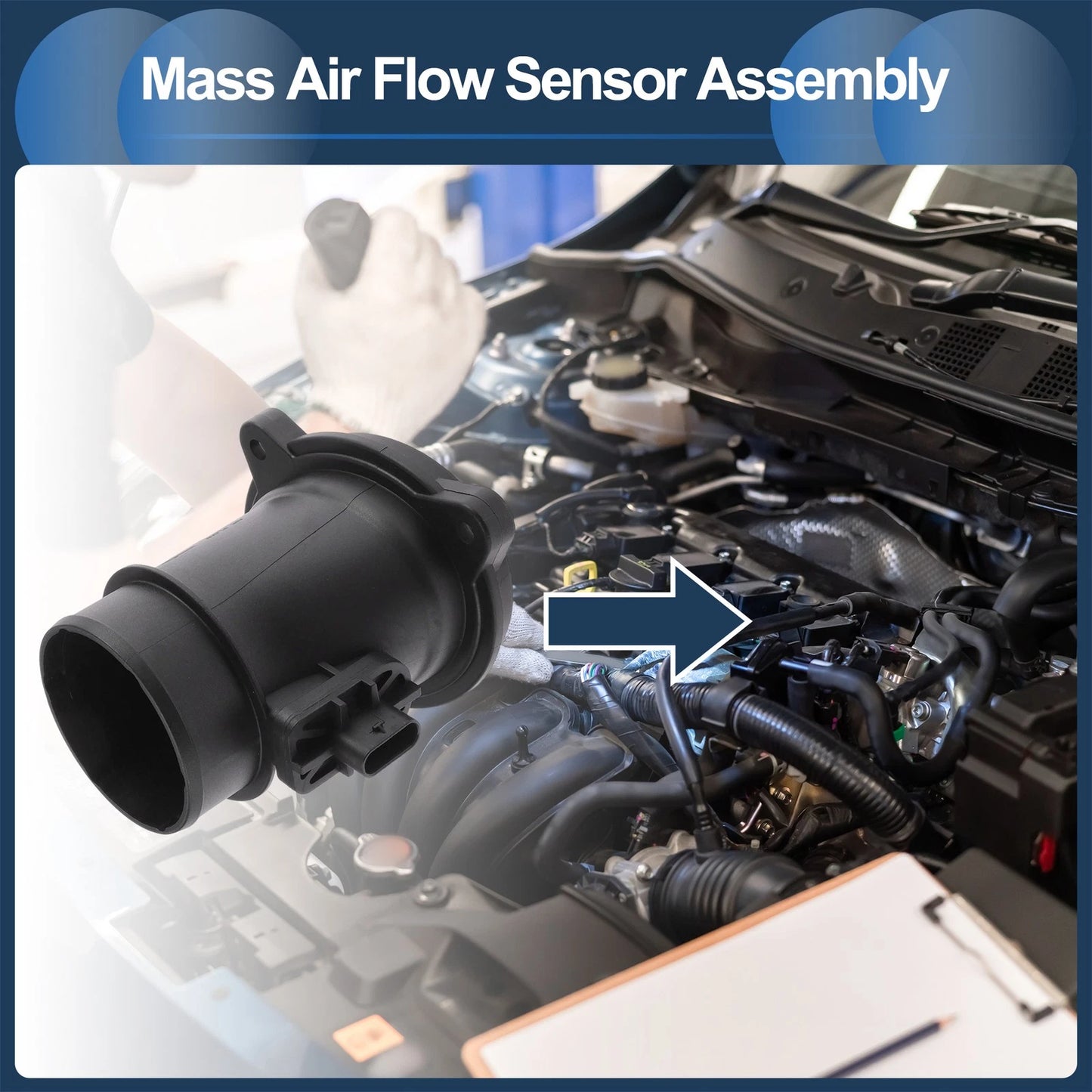 Mass Air Flow Sensor Assembly 2740940048 for Mercedes-Benz C-Klasse (2013–2022)