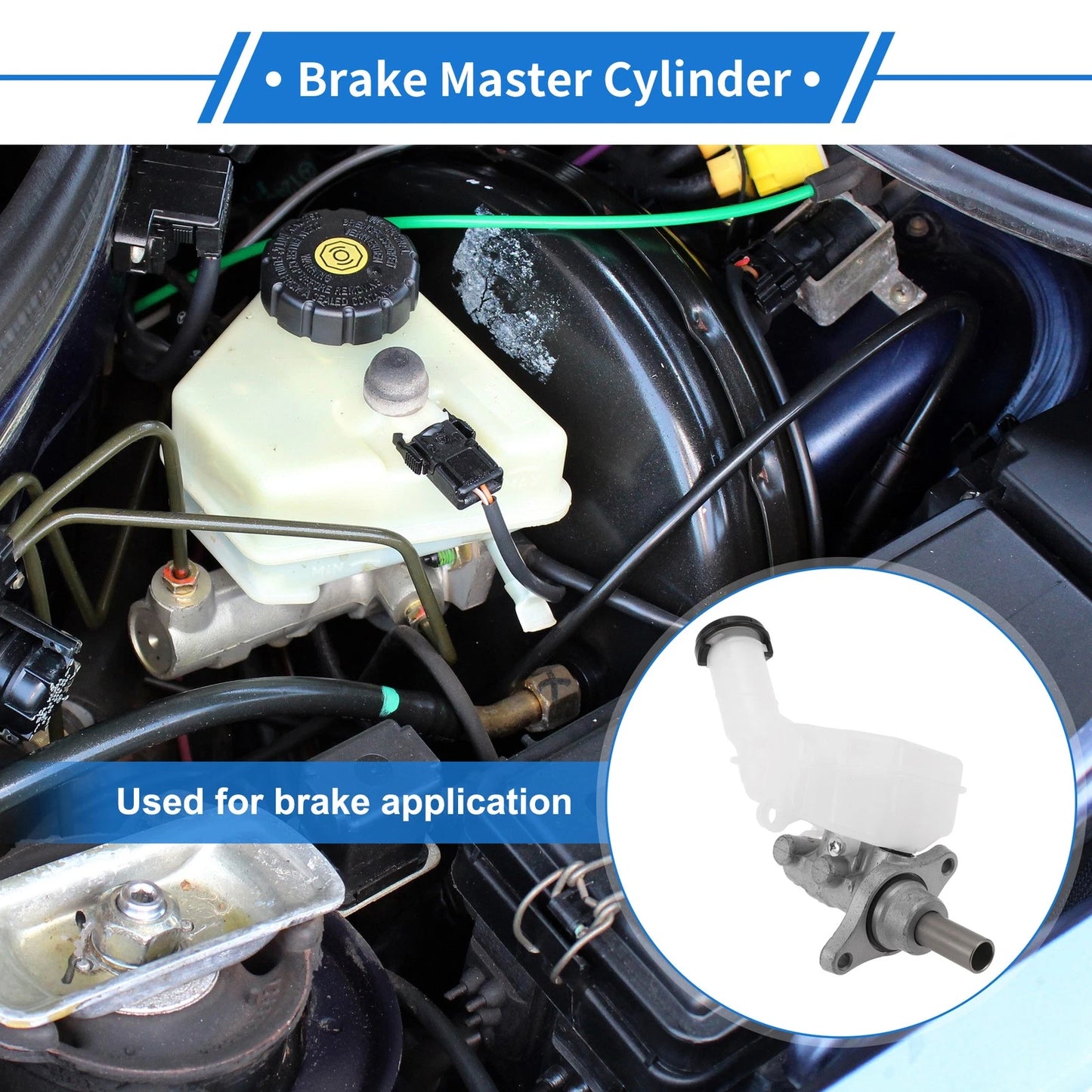 Brake Master Cylinder with Reservoir No. 4625A199 for Mitsubishi Lancer (2006–2017)