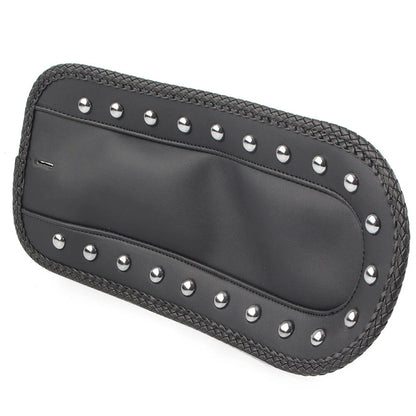 Black PU Leather Rear Fender Bib for Kawasaki Vulcan 1500 (1996-2008)