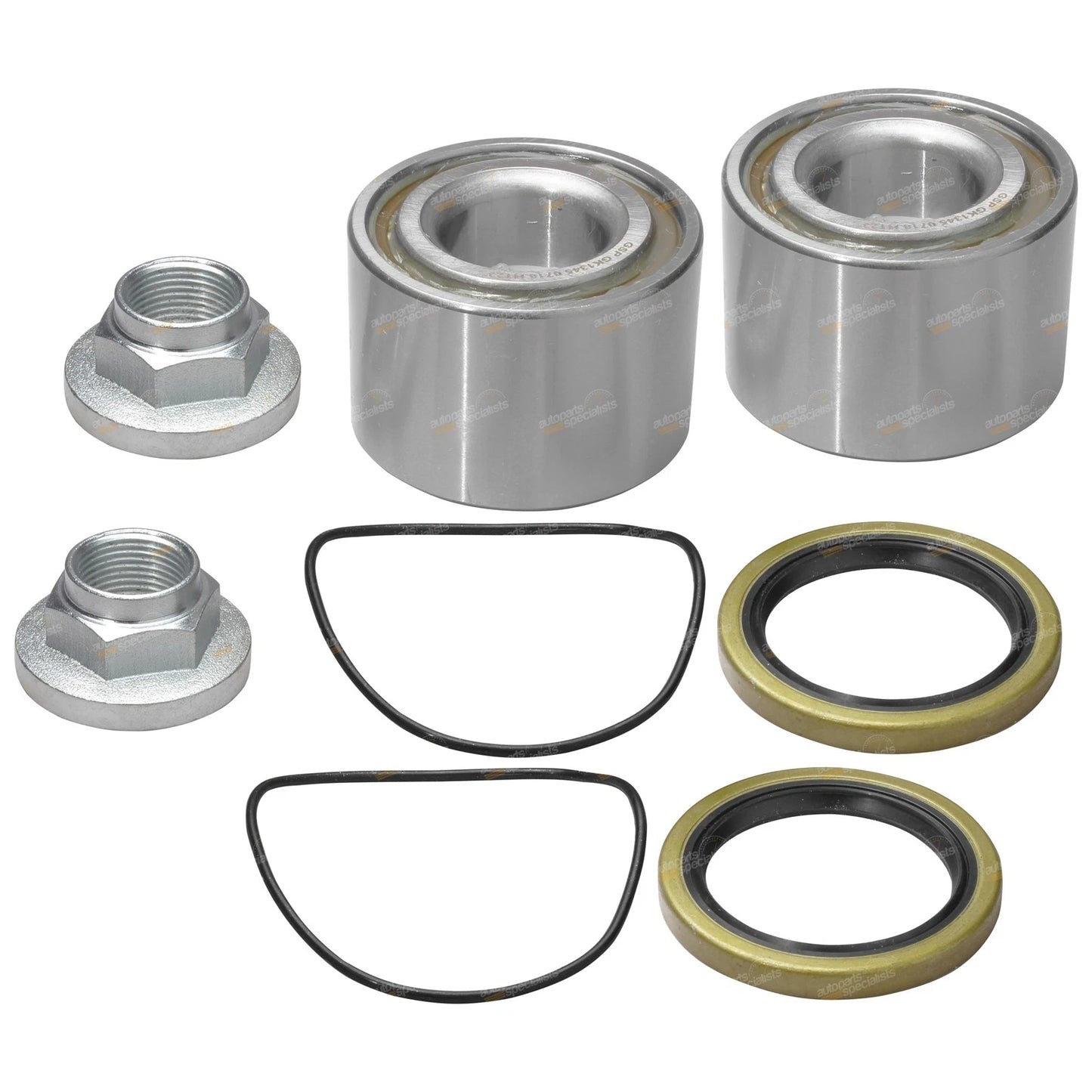 2X Rear Wheel Bearing Kits for Holden Nova LE LF (1989–1994)